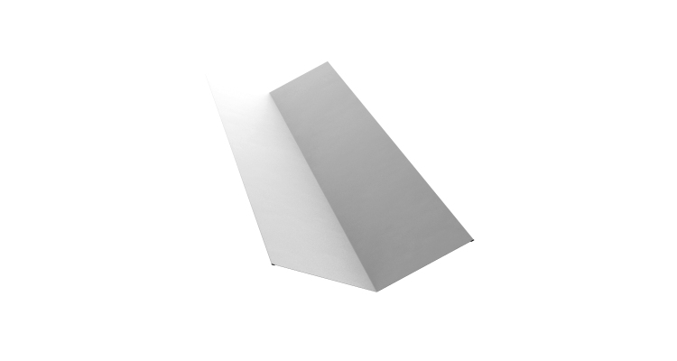 Планка ендовы верхней 145х145 0,4 Zn (2м)