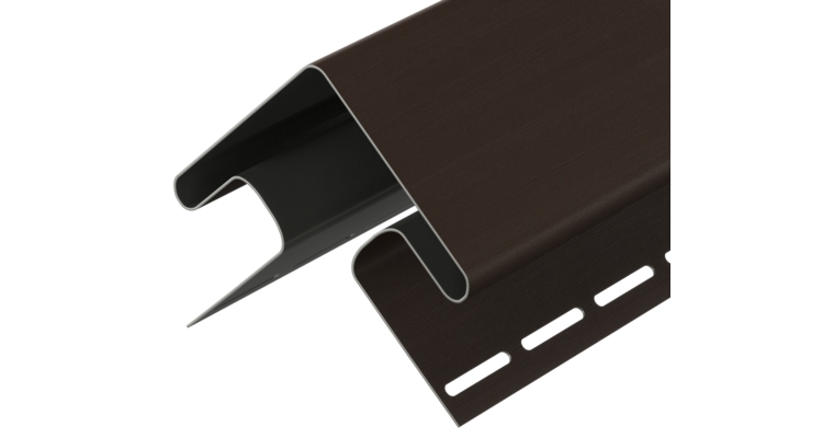 Внешний угол 75/30 мм, шоколадный