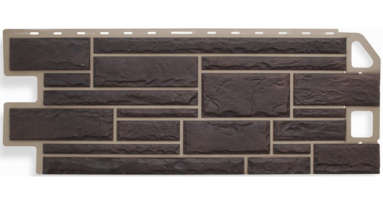 Панель Камень Жженый АП 1010*450*20 мм (уп-ка 10 шт.)