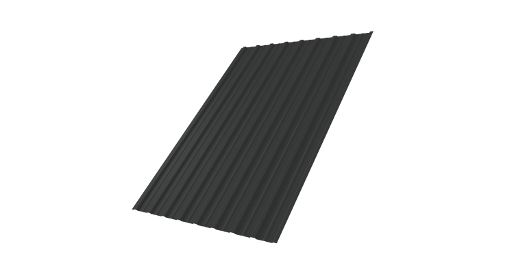 Профнастил С10A 0,45 Drap ST RAL 7016 антрацитово-серый