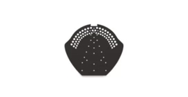 Коньковый торцевой элемент ПВХ универсальный Braas, черный