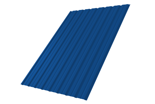 Профнастил С10В 0.4 PE RAL 5005 сигнальный синий