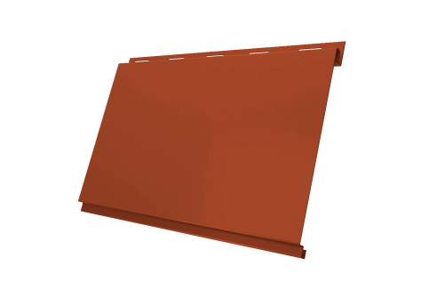 Вертикаль 0,2 classic 0.5 Velur X с пленкой RAL 8004 терракота