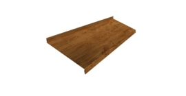 Отлив простой 250 0,45 Print Elite Golden Wood TwinColor (3м)