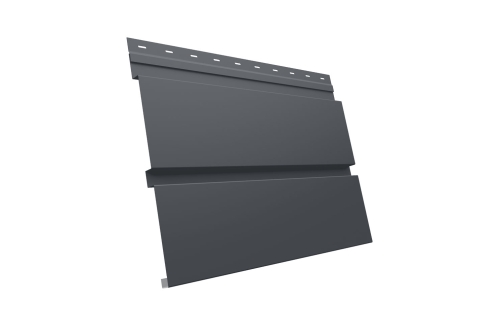 Квадро брус 0.5 Satin Matt с пленкой RAL 7024 мокрый асфальт