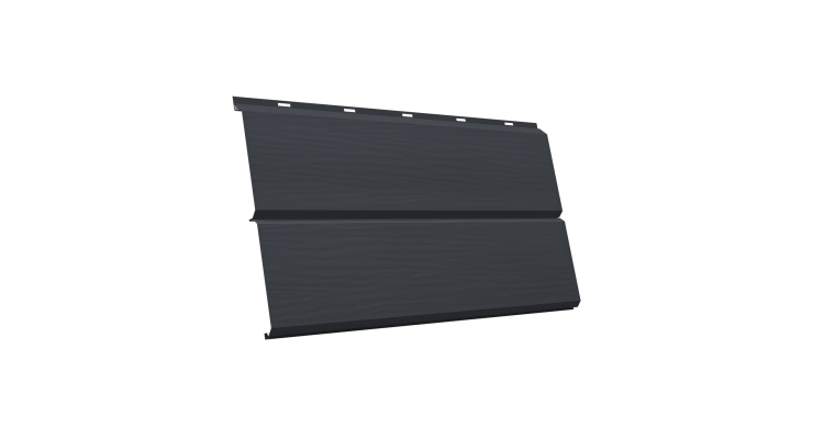 ЭкоБрус 3D 0,345 GL 0.45 Drap ST с пленкой RAL 7024 мокрый асфальт