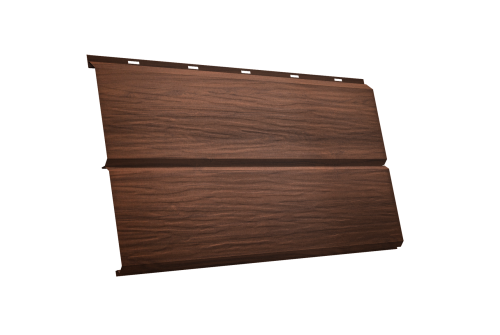 ЭкоБрус 3D 0,345 GL 0.45 Print Elite с пленкой Choco Wood TwinColor