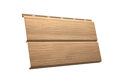 ЭкоБрус 3D 0,345 GL 0.45 Print Elite с пленкой Honey Wood TwinColor
