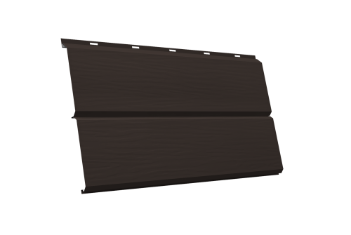 ЭкоБрус 3D 0,345 GL 0.5 Drap с пленкой RR 32 темно-коричневый