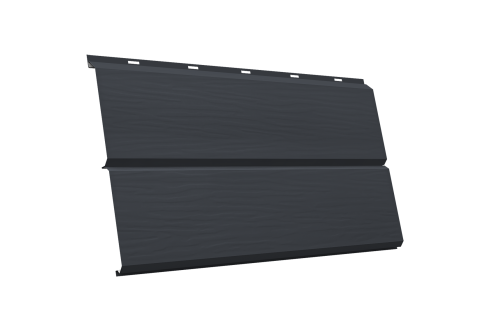 ЭкоБрус 3D 0,345 GL 0.5 PurLite Matt с пленкой RAL 7024 мокрый асфальт