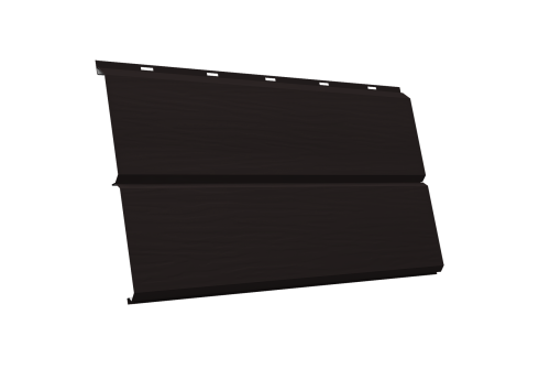 ЭкоБрус 3D 0,345 GL 0.5 PurLite Matt с пленкой RAL 9005 черный