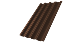 Профнастил НС44 0,5 Satin Matt TX RAL 8017 шоколад