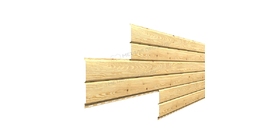 Сайдинг Металл Профиль Lбрус-15х240 (ECOSTEEL_T-01-Сосна-0.5)