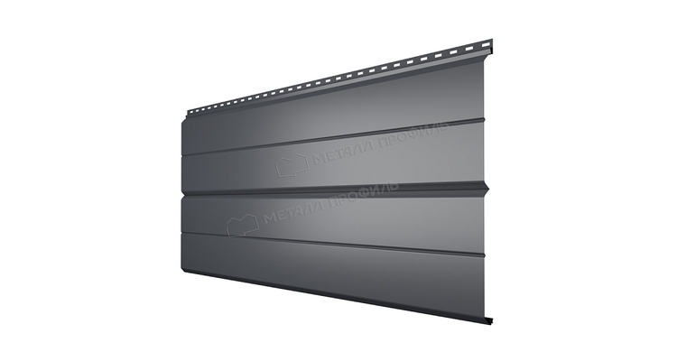 Сайдинг Металл Профиль Lбрус-XL-Н-14х335 (ПЭ-01-7024-0.45)