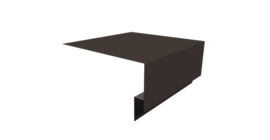 Планка околооконная сложная Экобрус Grand Line 250х75х25 0,45 Drap ST RR 32 темно-коричневый (3м)