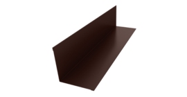 Угол внутренний 110х110 0,45 Drap RAL 8017 шоколад (3м)