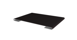 Планка стыковочная 0,45 Drap ST RAL 9005 черный (2м)