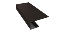 J-Профиль 18мм 0,45 Drap ST RR 32 темно-коричневый (3м)