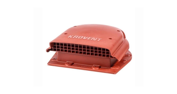 Вентиль кровельный Krovent KTV-Seam new красно-коричневый