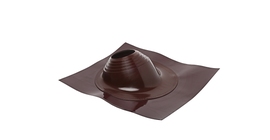 Проходной элемент MF угловой №3.1 (280-460мм) +240 силиконовый (металлический окрашенный фланец) коричневый