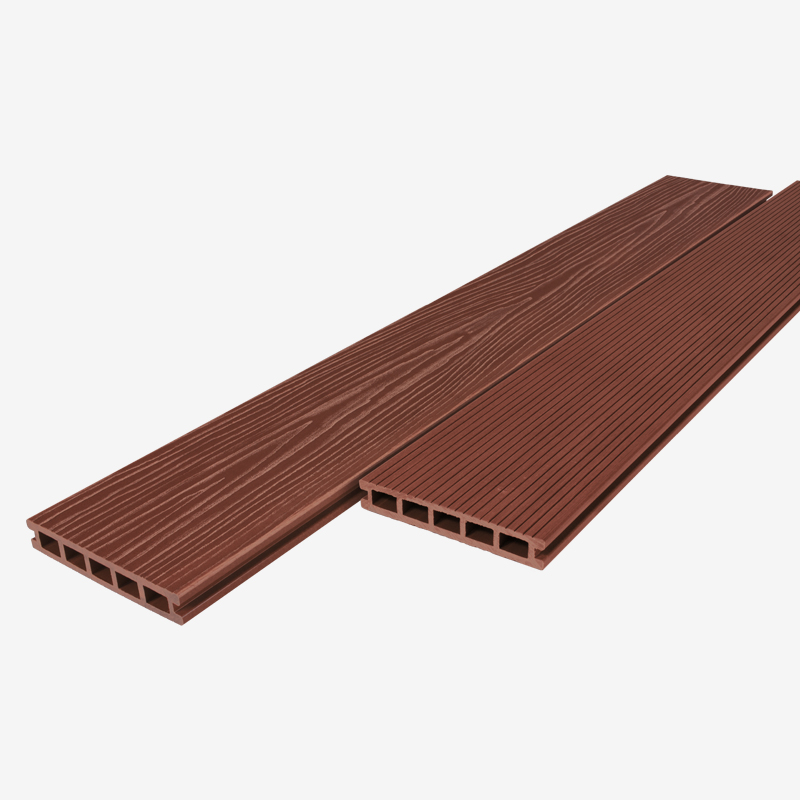 Террасная доска ДПК пустотелая UnoDeck Ultra 150×24 мм цвет Тик 3м