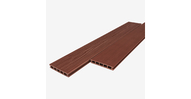 Террасная доска ДПК пустотелая UnoDeck Ultra 150×24 мм цвет Тик 4м